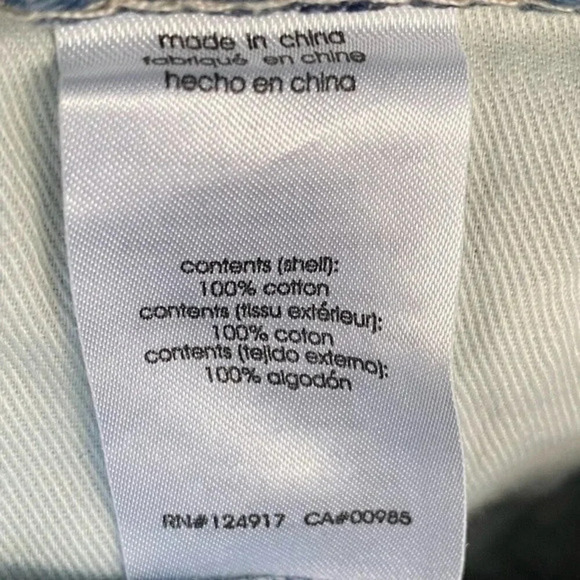 NEW, WEWOREWHAT, The Danielle Crystal High Rise Straight Jeans - Picture 8 of 8